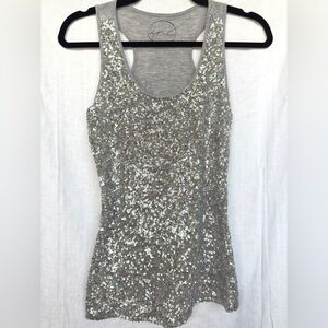 Sequin Tank, Sleeveless Tee, I.N.C International Concepts, a Macy’s Brand, S 2PP